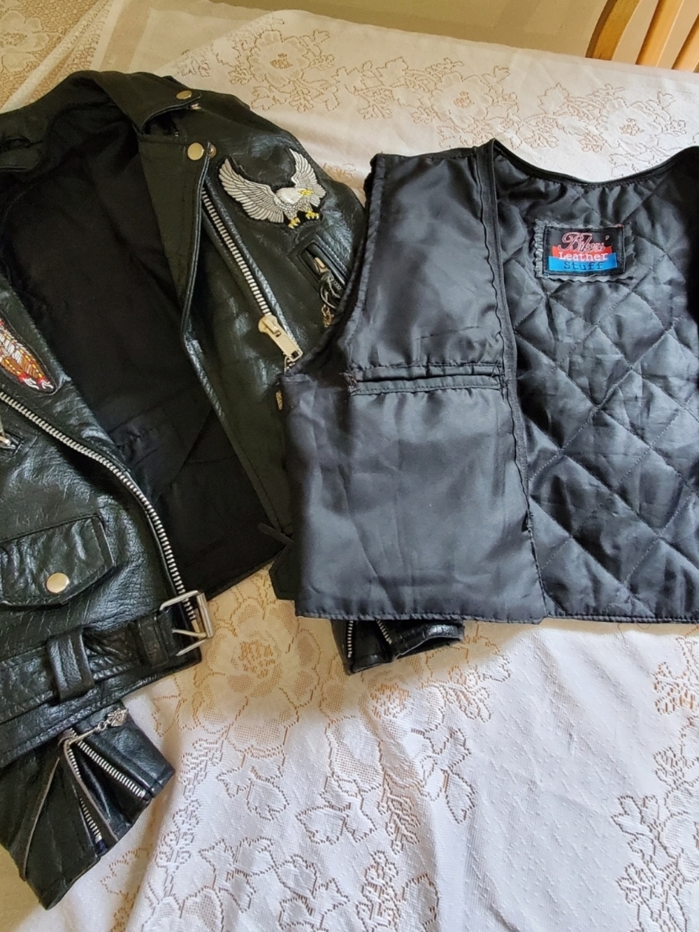 Vintage 'BikersLeather Stuff Women's Jacket - Picture 2 of 6
